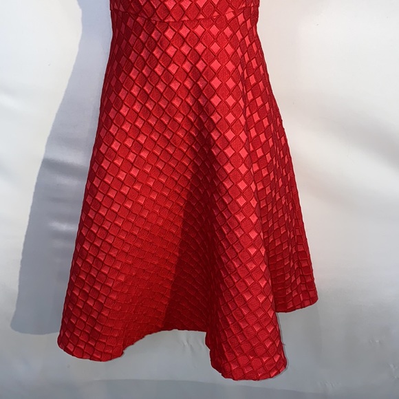Anthropologie Moulinette Soeurs Minette red silk blend midi dress size 2 - Picture 9 of 17